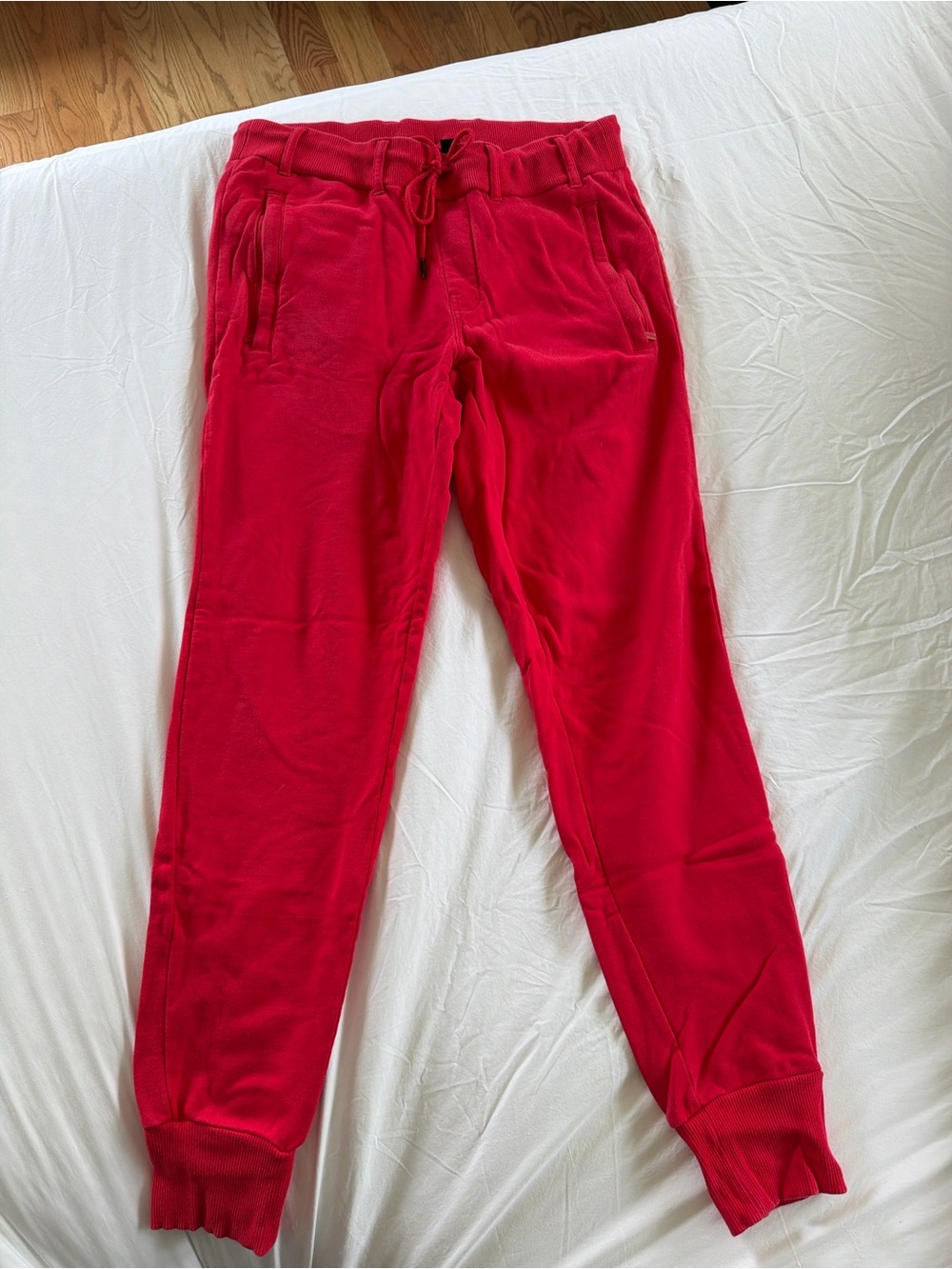 Adidas x Y-3 Men's Red Jogger Sweatpants w